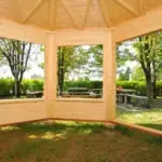 Pavillon 9.9 im Bau offen