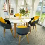 Pavillon 10 m² Tisch mit Stühle