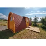 Trekking Pod Isoliert