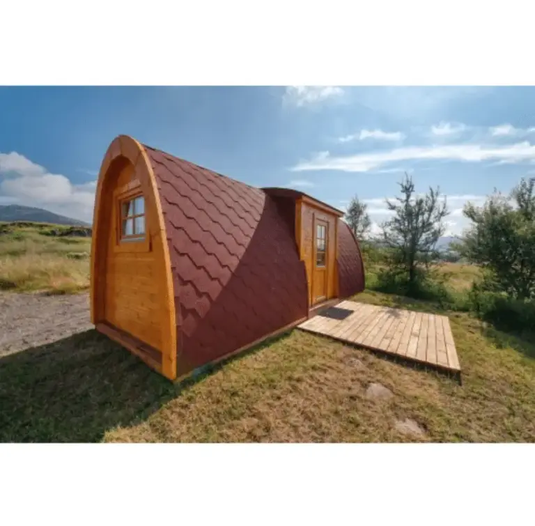 Camping Pod mit Seiteneingang 2.4×6.6m