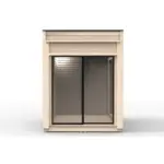 Modularhaus 2.4x2.4 Seitenansicht