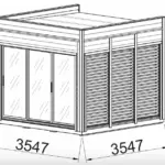 Modularhaus 3.5x3.5 3D
