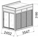 Mo Haus 2.5x3.5 3D