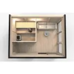 Mo Haus Draufsicht