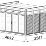 Mo Haus 3D Zeichnung