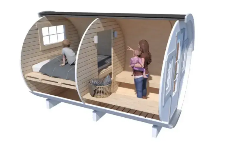 Campingfass 2.2×3.3m