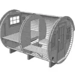 Campingfass 2.2x3.3m