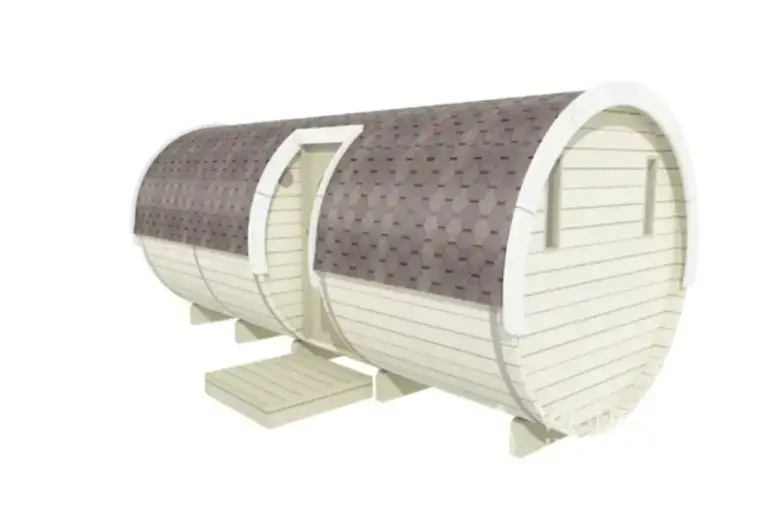 Campingfass 2.2×5.4m mit Seiteneingang