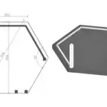 Grill Kota 9.2 offen 3D Fundamentplan