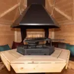 Grillhütte Kamin und Grill