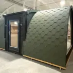 Campingpod Panoramafenster Seite