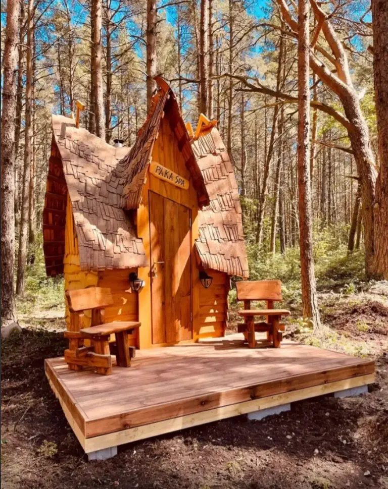 Hexenhaus Sauna Baja