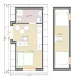 Finnhütte Grundriss