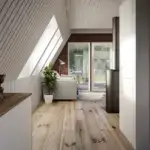 Finnhütte Ansicht Innen