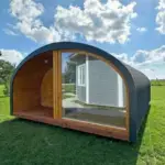 modularer Camping Pod Front