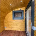 modularer Camping Pod Innenansicht