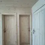 modularer Camping Pod Tür