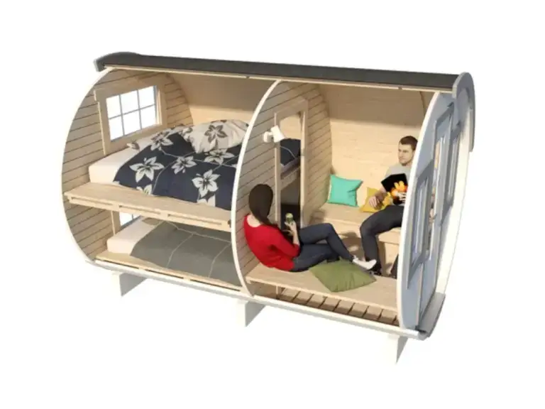 Campingfass 2.2×3.3m Familie