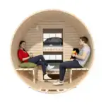 Campingfass Familie Frontansicht
