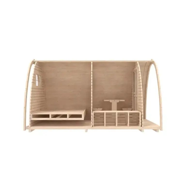 Camping Pod Isoliert 2.4×4.0m