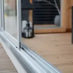 Tinyhaus 3x3m mit Grill Ansicht Schinensystem