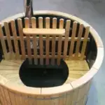 Hot Tube Innenofen ohne Wasser Draufsicht