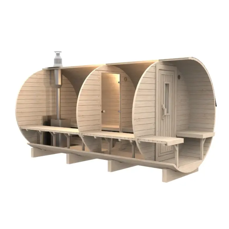 Fasssauna 5.9 m 8 Personen