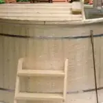 Hot Tube Innenofen mit Abdeckung Auslieferzustand