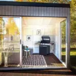Tinyhaus 3m Front offen mit Einrichtung