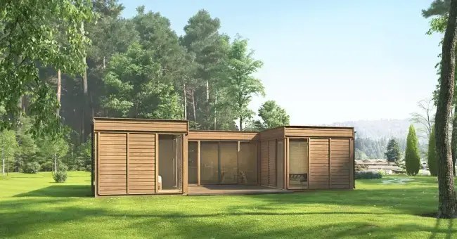 Tiny House U-Form 51qm