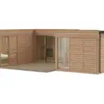Tiny Haus 51qm U-Form Freigestellt Seite re