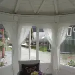 Pavillon 10 m² Sun mit Fenster