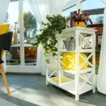 Pavillon 10 m² mit Regal