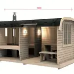 Aussensauna Bausatz