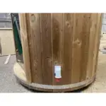 Gartensauna Stehend für 2 Personen Ø 1,48 m – Bild 6