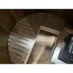 Gartensauna Stehend für 2 Personen Ø 1,48 m – Bild 7