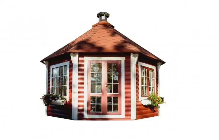 Pavillon 14,9 m² Grill